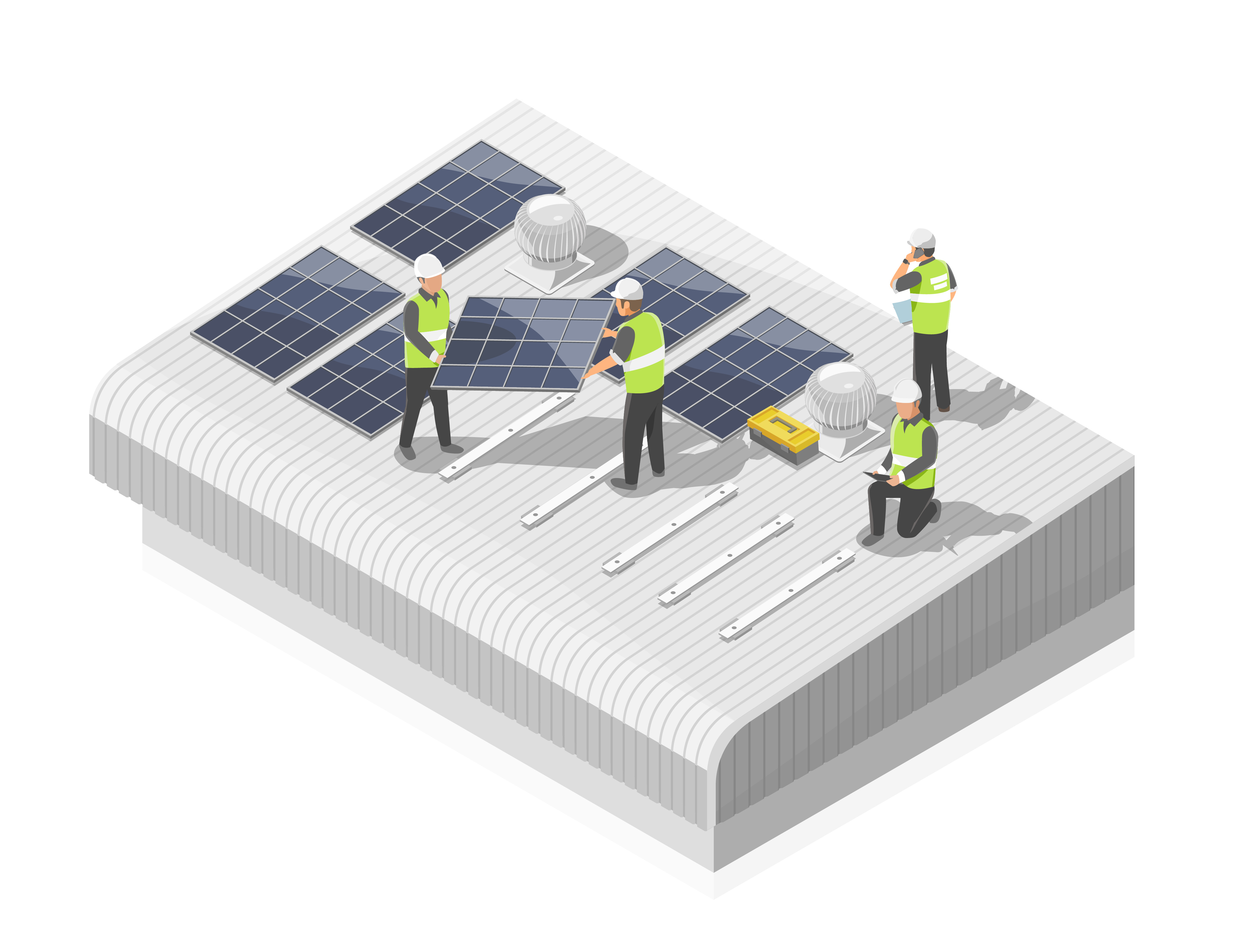 solar pv on-site installation